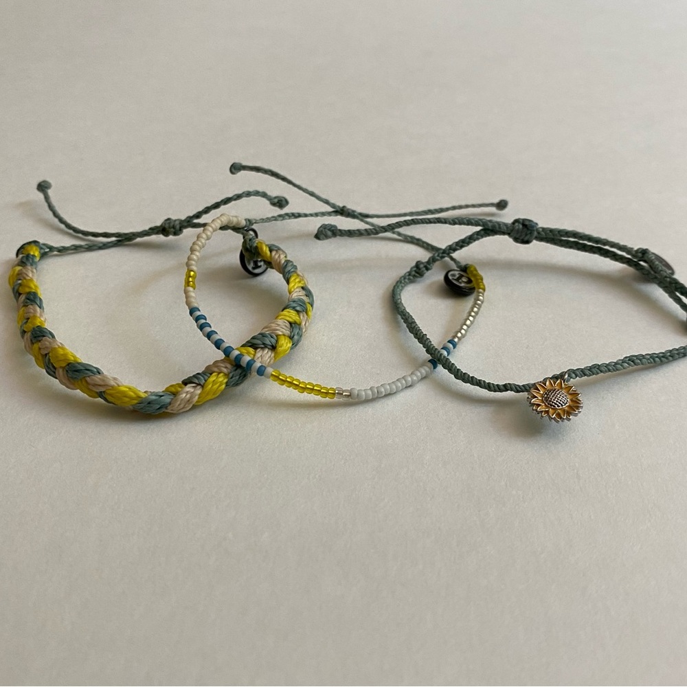 Pura Vida - Sunflower Bracelet Set